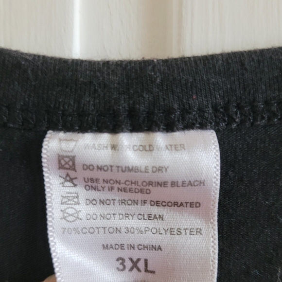 *FREE* PATIENCE / FACE PUNCH GRAPHIC TEE T-SHIRT BLACK PLUS SIZE 1X - Picture 7 of 8